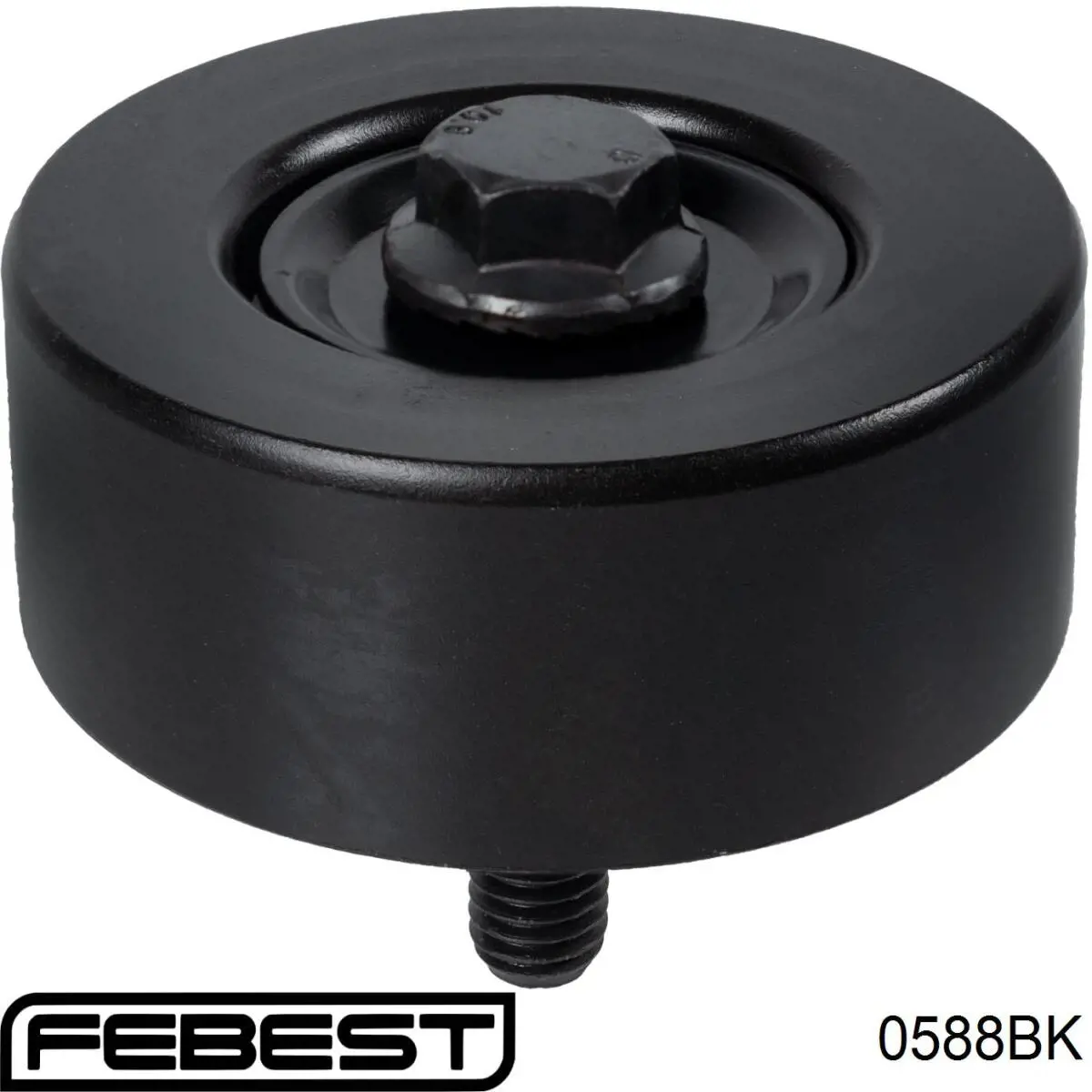 0588BK Febest Ролик приводного ременя, паразитний