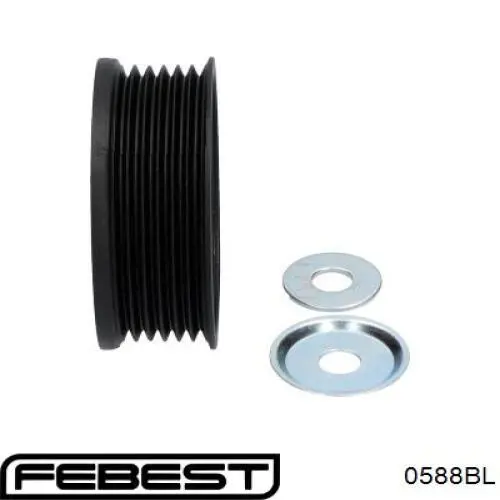 Купити 0588BL Febest Ролик приводного ременя, паразитний