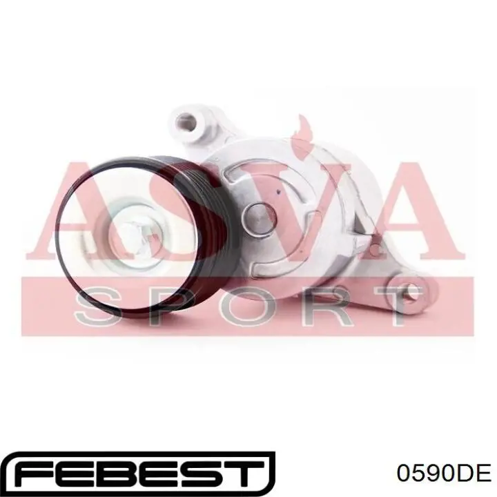 Натягувач приводного ременя Febest 0590DE