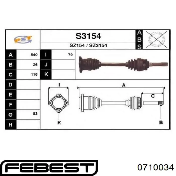 Купити TOJ0266 Magneti Marelli Шарнір приводу зовнішній