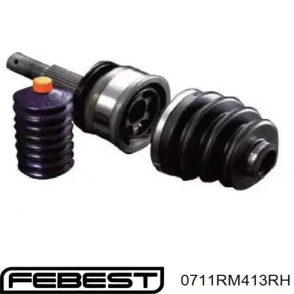 ШРУС внутрішній, передній Febest 0711RM413RH