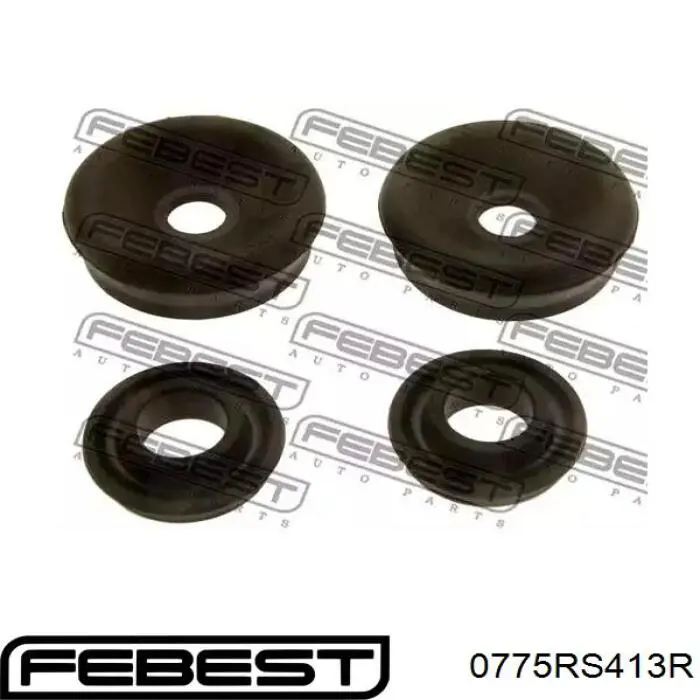 Ремкомплект супорту гальмівного заднього Febest 0775RS413R ціна, від 4.36 USD