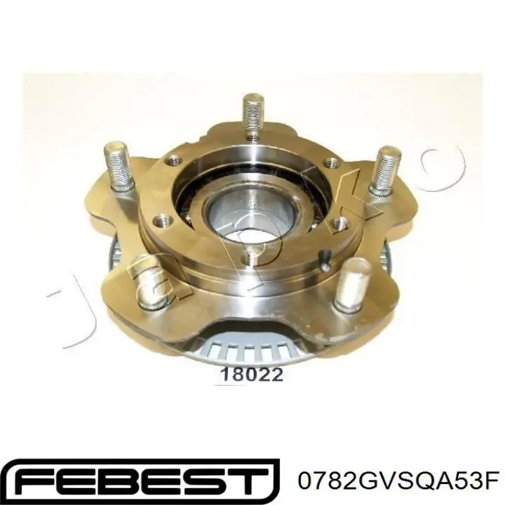 Купити 0782GVSQA53F Febest Маточини передніх коліс