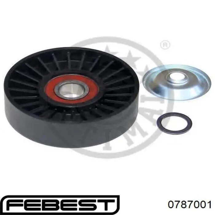 Натяжний ролик 0787001 Febest