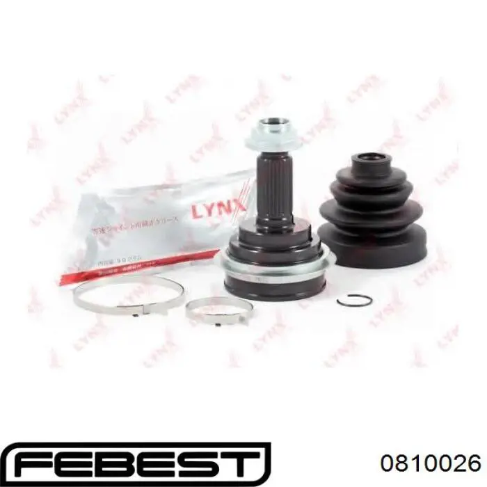 Граната колісна Febest 0810026 ціна, від 36.50 USD