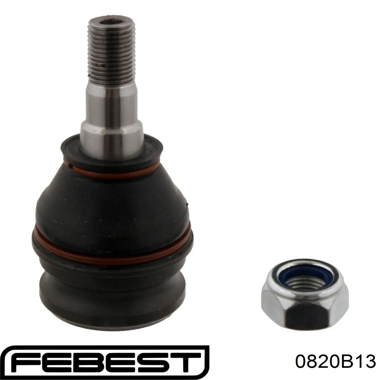 Кульова опора, нижня Febest 0820B13 ціна, від 9.87 USD