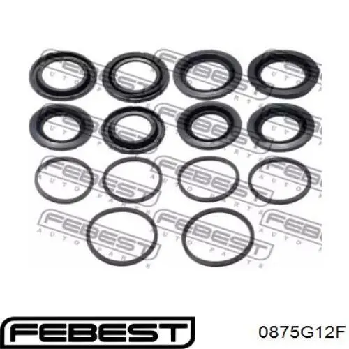 Купити 0875G12F Febest Ремкомплект переднього супорту
