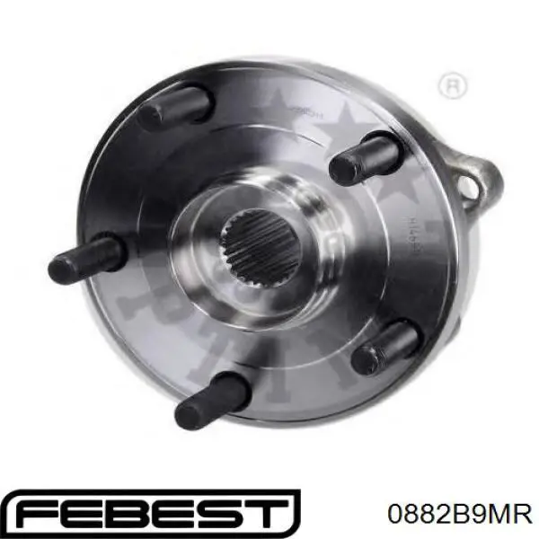 Купити 0882B9MR Febest Підшипник ступиці колеса
