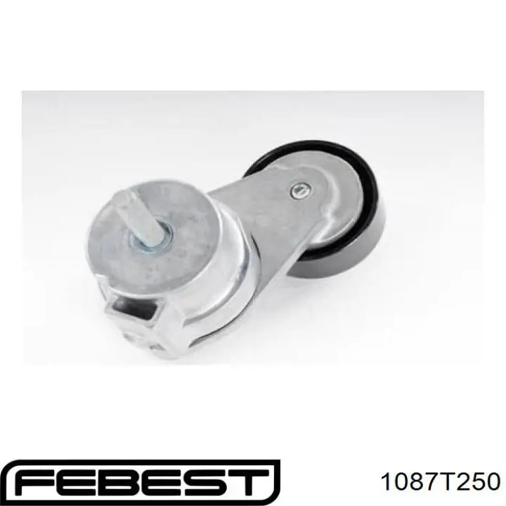 Ролик натягувача приводного ременя Febest 1087T250