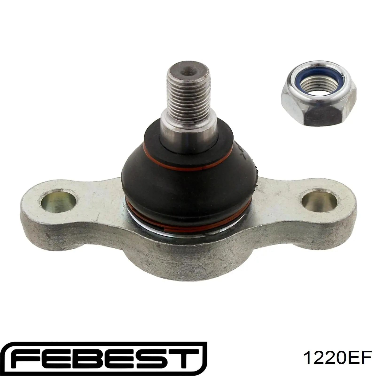 Кульова опора, нижня Febest 1220EF ціна, від 10.14 USD