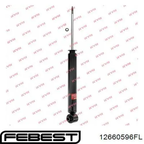Амортизатор передньої підвіски, лівий Febest 12660596FL ціна, від 44.34 USD