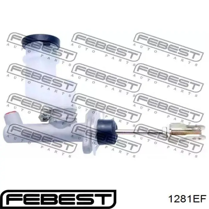 Купити 1281EF Febest Головний циліндр зчеплення