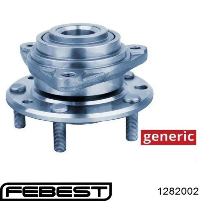 Купити 1282002 Febest Маточини передніх коліс