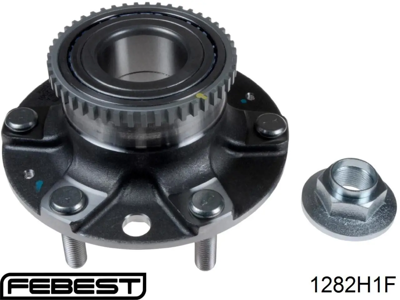 Купити 1282H1F Febest Маточини передніх коліс