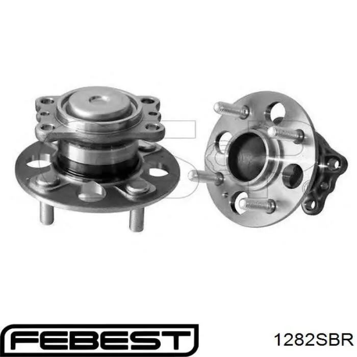Купити 1282SBR Febest Підшипник ступиці колеса