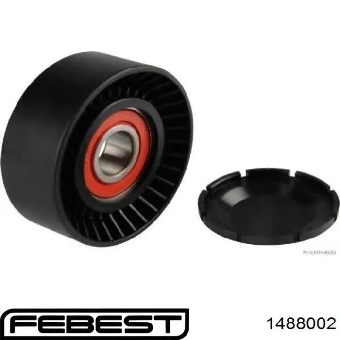 Ролик натягувача приводного ременя Febest 1488002