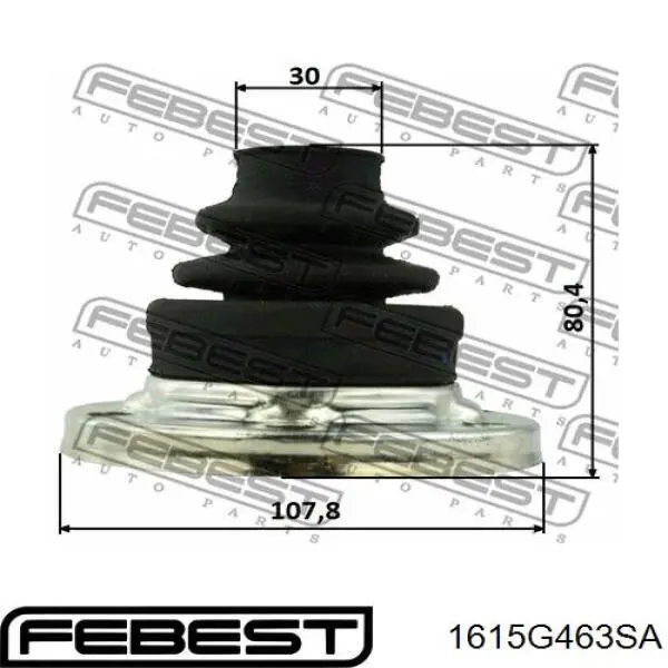 Пильник карданного вала Q-fix Q0040589 ціна, від 39.16 USD