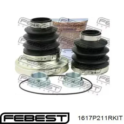 1617P211RKIT Febest Пильник шарніра кутових швидкостей внутрішній задній