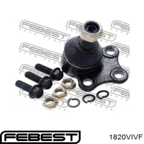 Кульова опора, нижня Febest 1820VIVF ціна, від 10.57 USD