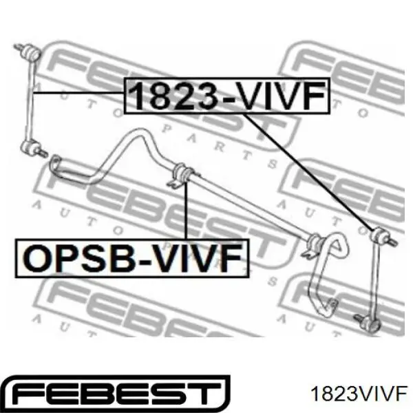 Стійка стабілізатора переднього 1823VIVF Febest