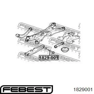 Болт кріплення заднього розвального важеля, внутрішній Q-fix Q3760200 ціна, від 8.04 USD