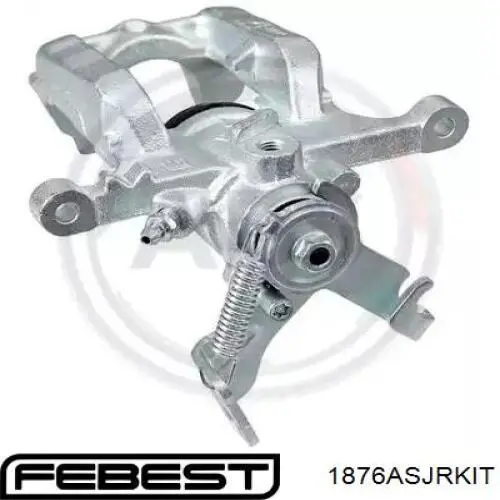 Купити 1876ASJRKIT Febest Супорт гальмівного, заднього