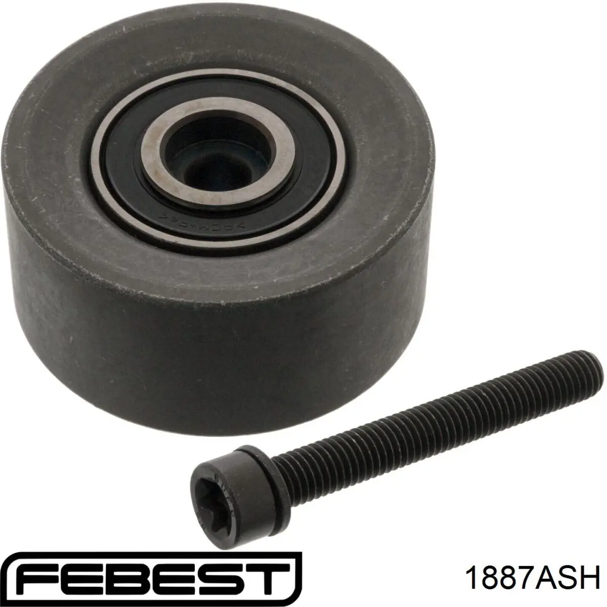 Купити 1887ASH Febest Ролик паразитний ГРМ
