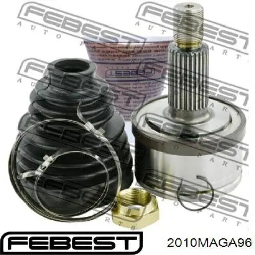 Граната колісна Febest 2010MAGA96 ціна, від 135.28 USD