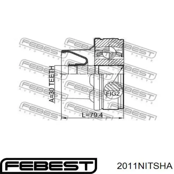 Купити 2011NITSHA Febest 