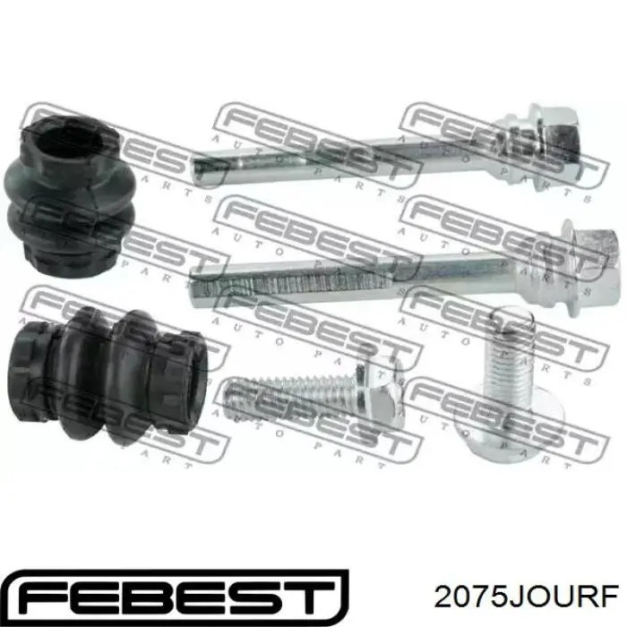Купити 2075JOURF Febest Ремкомплект переднього супорту