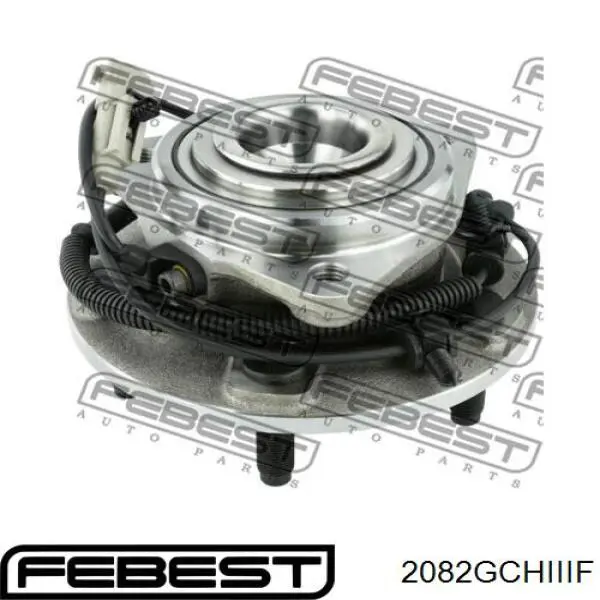 Купити 2082GCHIIIF Febest Маточини передніх коліс