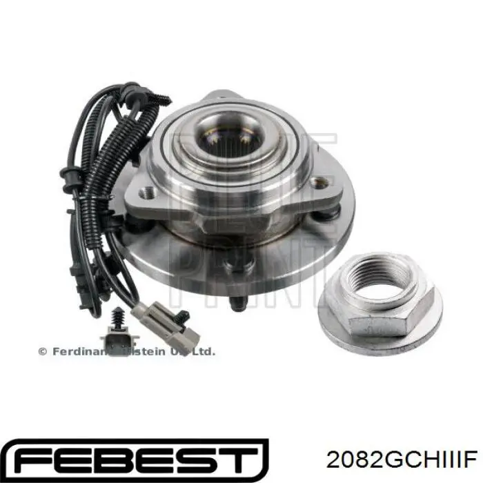 Передня маточина 2082GCHIIIF Febest
