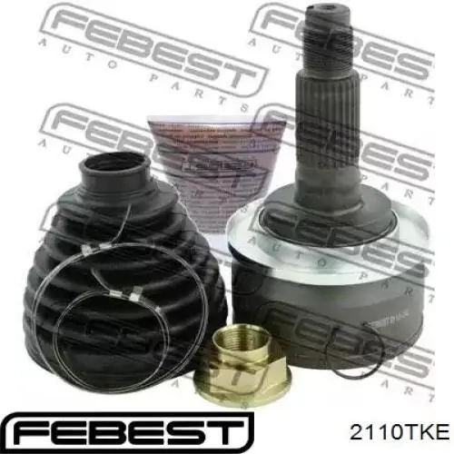Граната колісна Febest 2110TKE ціна, від 108.59 USD