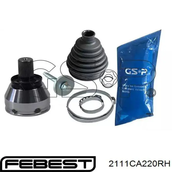 ШРУС внутрішній, передній, правий Ford 1459764