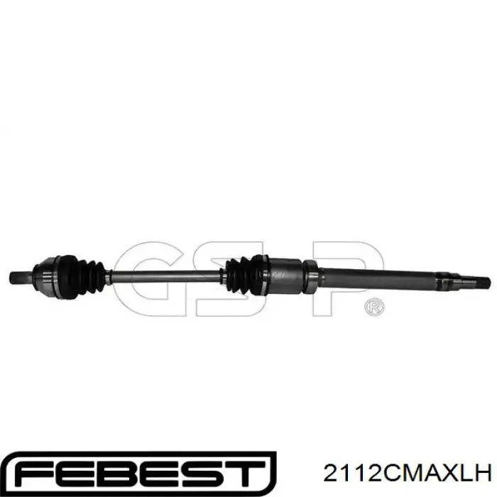 Купити 2112CMAXLH Febest Ліва піввісь