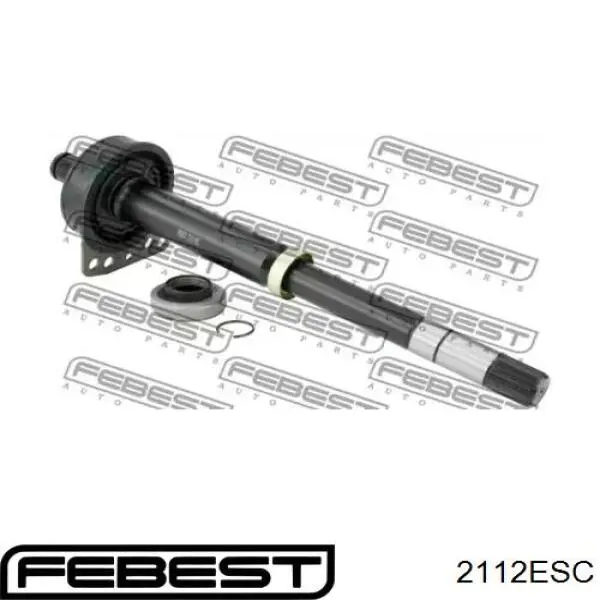 Вал приводу проміжний 2112ESC Febest