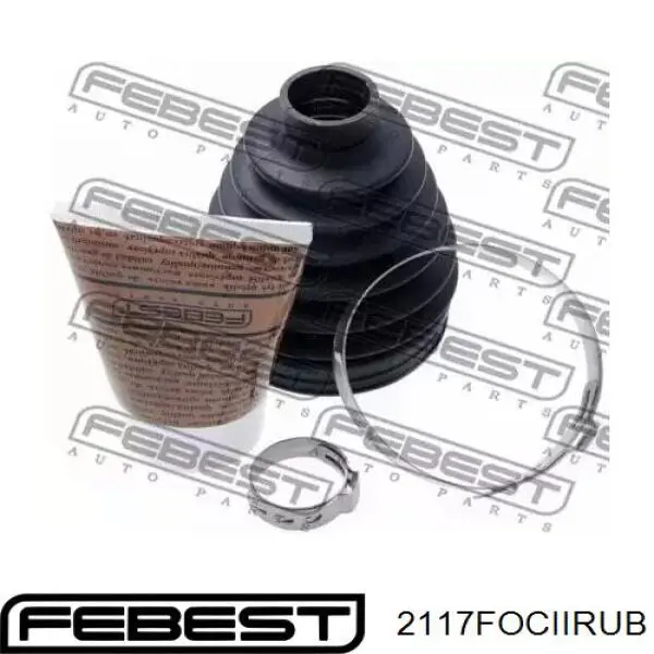 Купити 2117FOCIIRUB Febest Пильник шарніра приводу