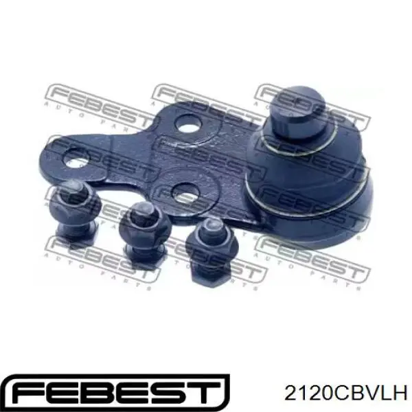 Кульова опора, нижня, ліва Febest 2120CBVLH ціна, від 15.63 USD