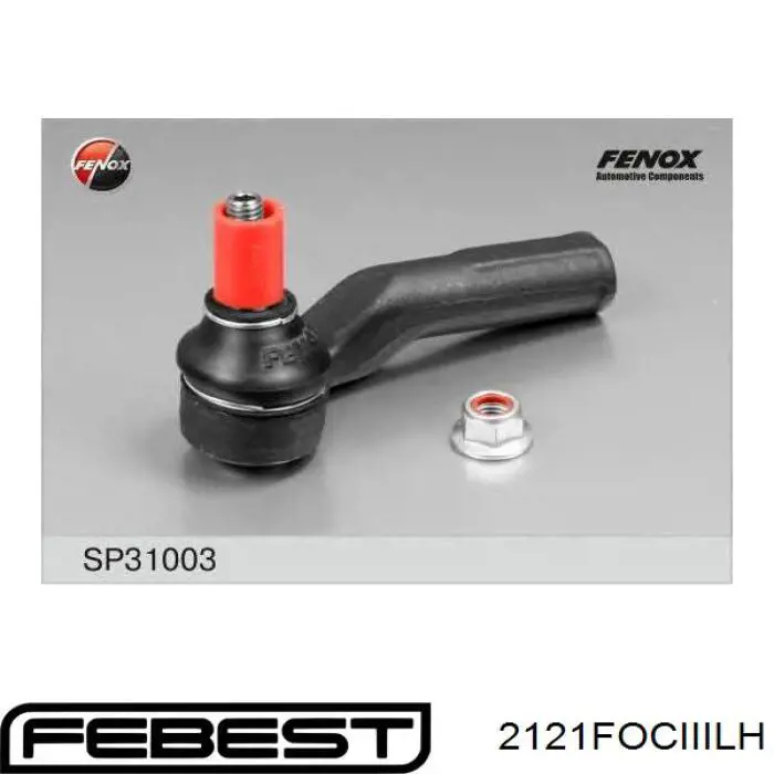 Накінечник рульової тяги, зовнішній Febest 2121FOCIIILH