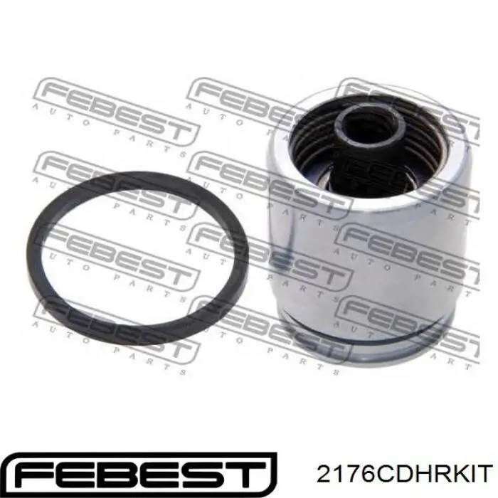 Купити 2176CDHRKIT Febest Супорт гальмівного, заднього