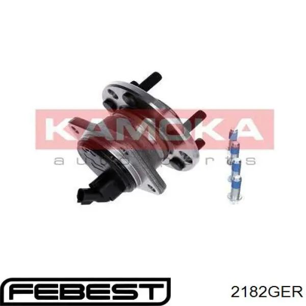 Купити 2182GER Febest Підшипник ступиці колеса