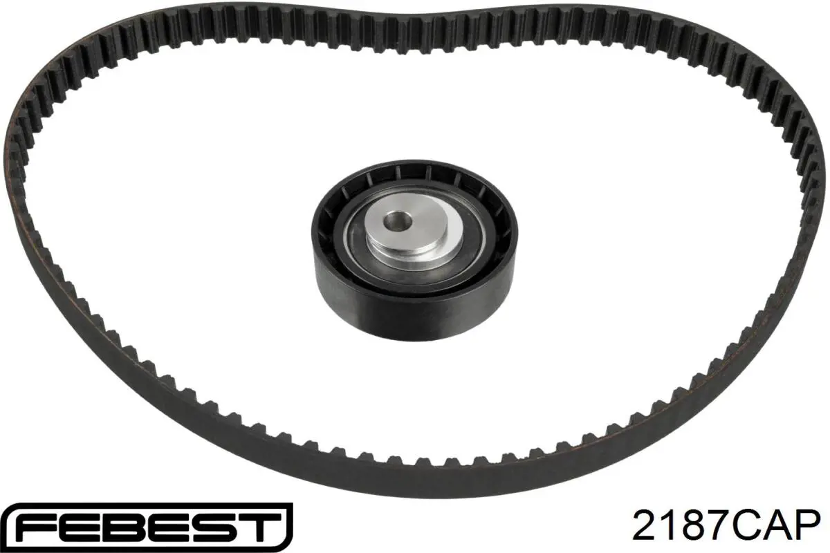 Купити 2187CAP Febest Натяжний ролик