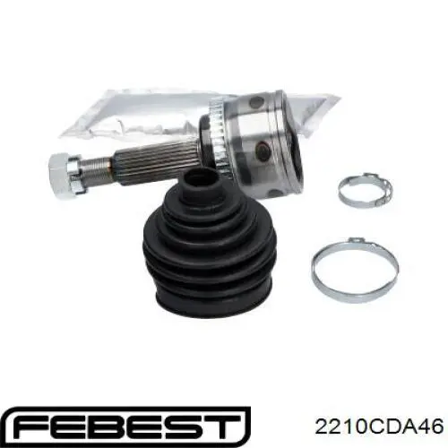 Граната колісна Febest 2210CDA46 ціна, від 26.58 USD