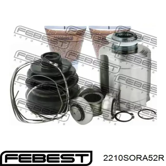 Граната зовнішня задня Febest 2210SORA52R ціна, від 62.04 USD