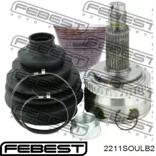 ШРКШ внутрішній, передній Febest 2211SOULB2 ціна, від 97.11 USD