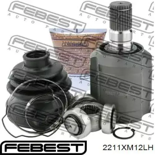 Шарнір кутових швидкостей передній лівий GSP 624140 ціна, від 46.63 USD