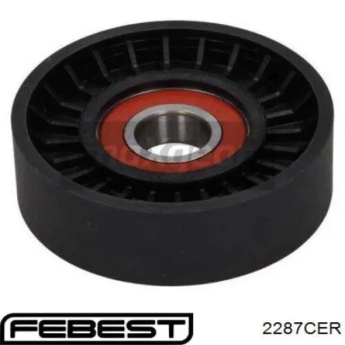 Ролик натягувача приводного ременя Febest 2287CER
