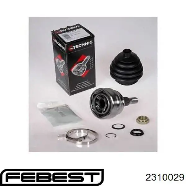 Граната колісна Febest 2310029 ціна, від 29.02 USD