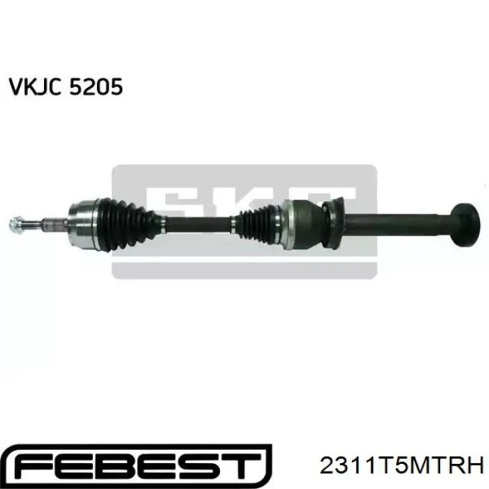 Купити 2311T5MTRH Febest ШРУС внутрішній правий