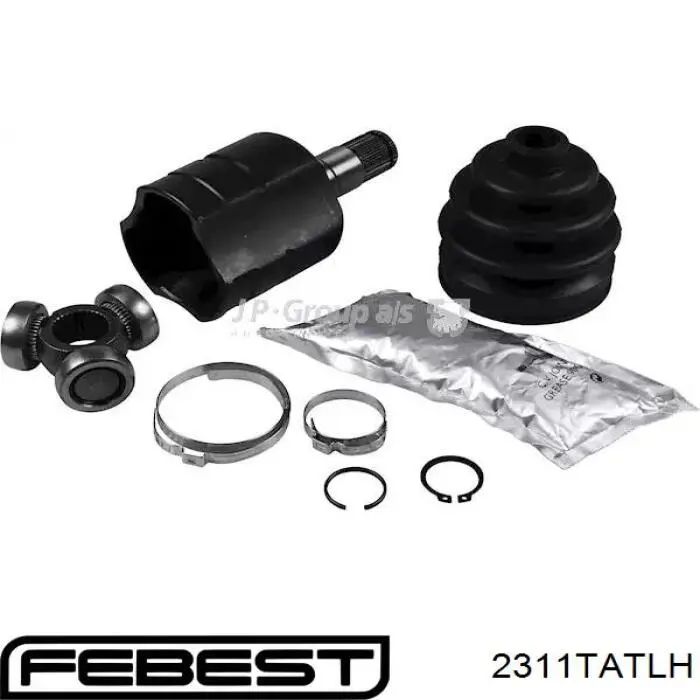 Купити 2311TATLH Febest Граната внутрішня, передня, ліва